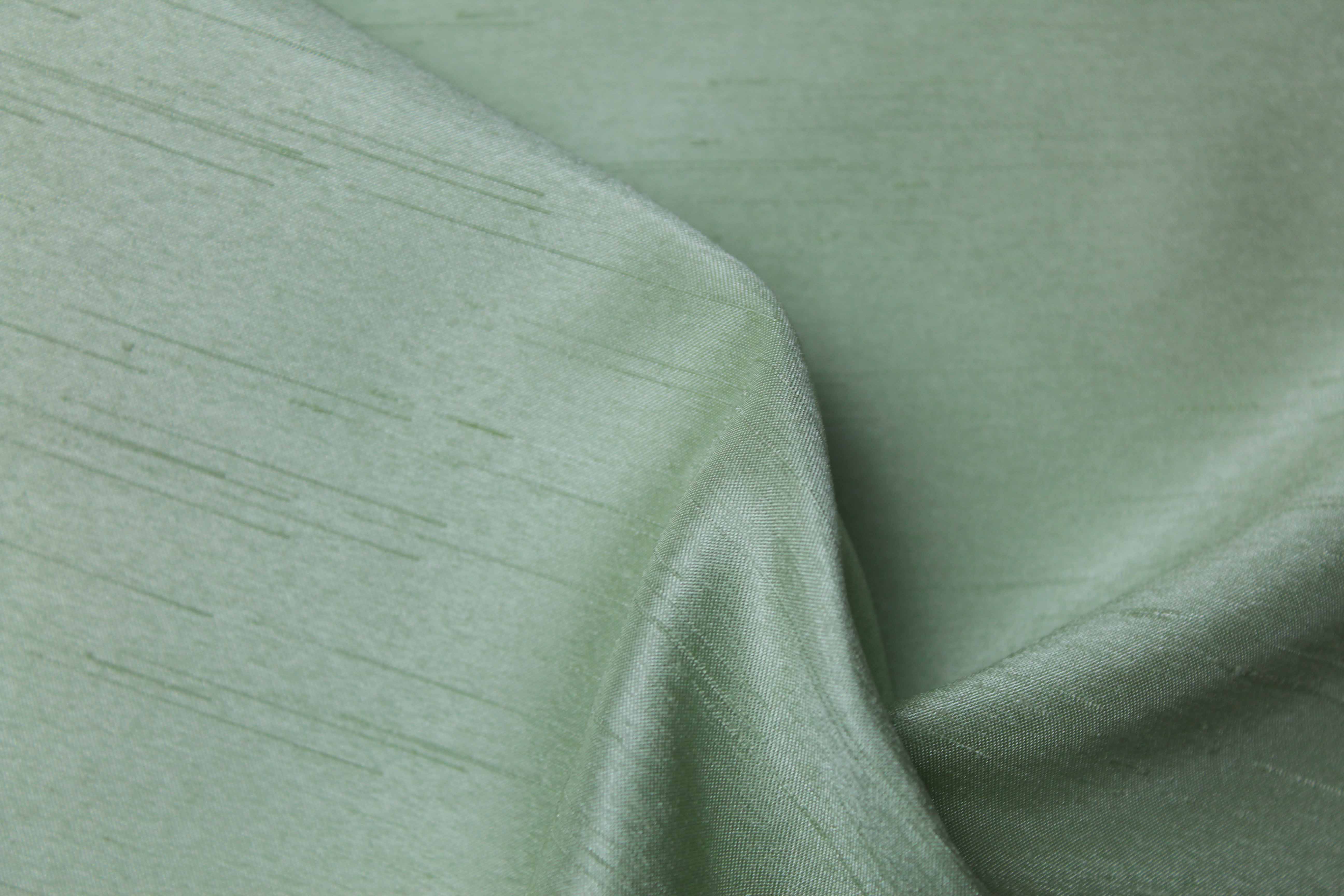 SATIN BACK SHANTUNG - MINT